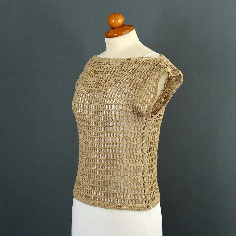 sunset reflections top crochet pattern