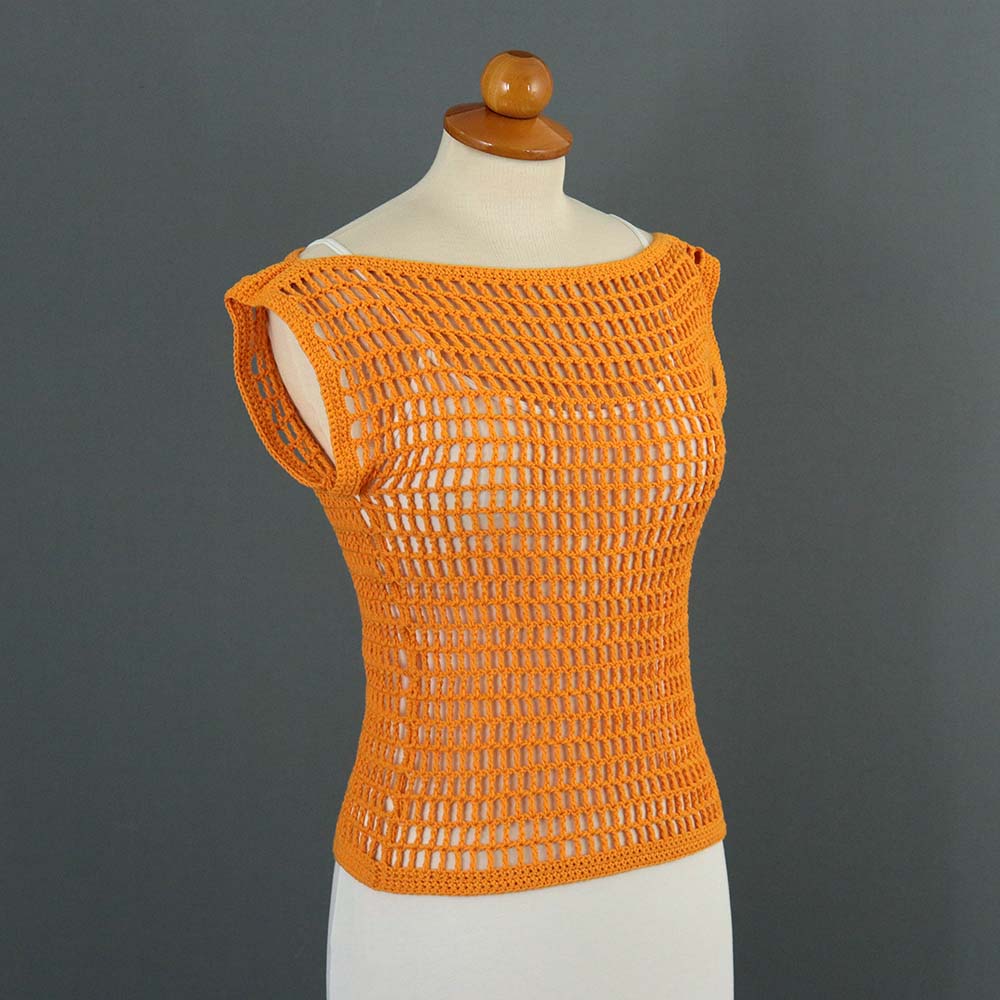 sunset reflections top crochet pattern