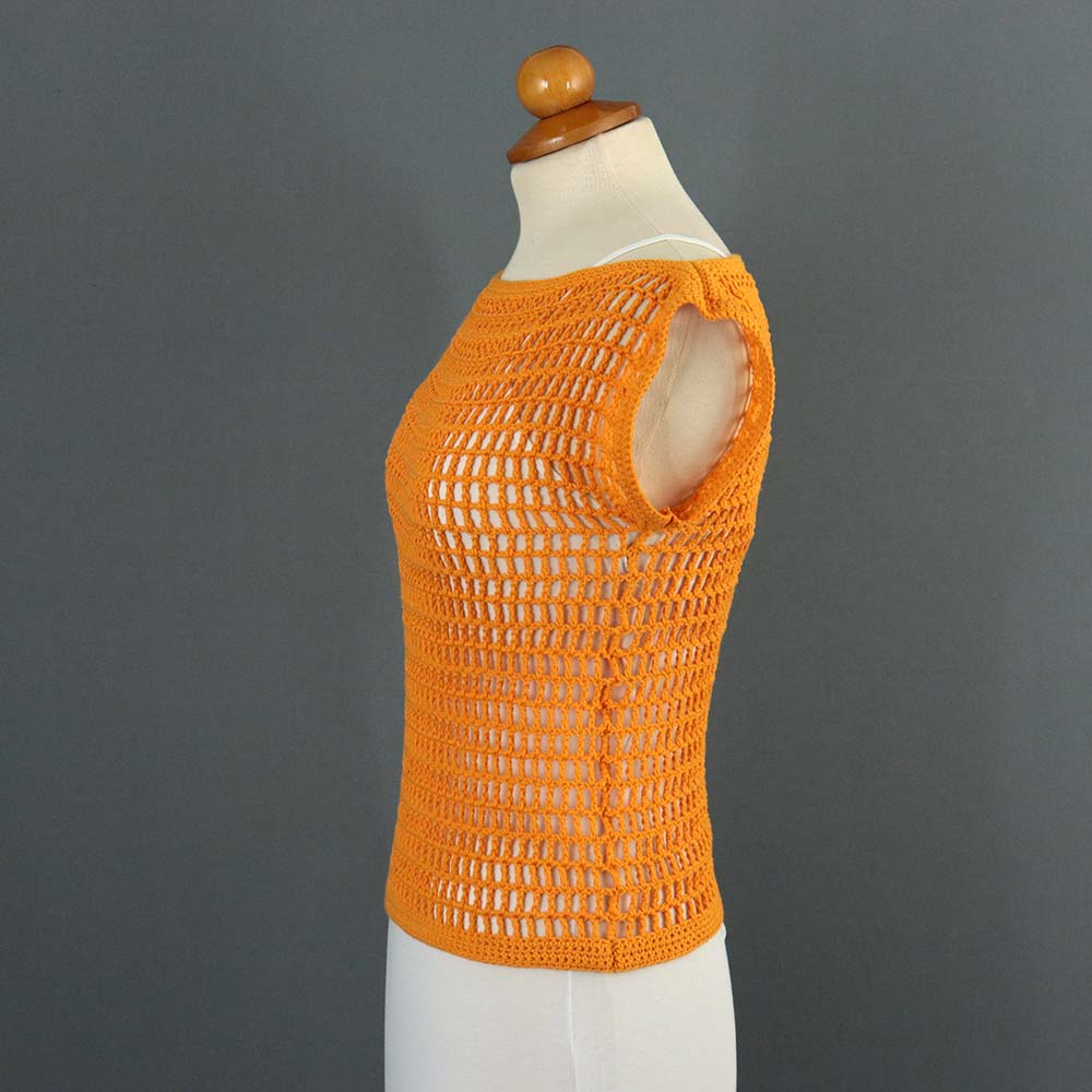 sunset reflections top crochet pattern