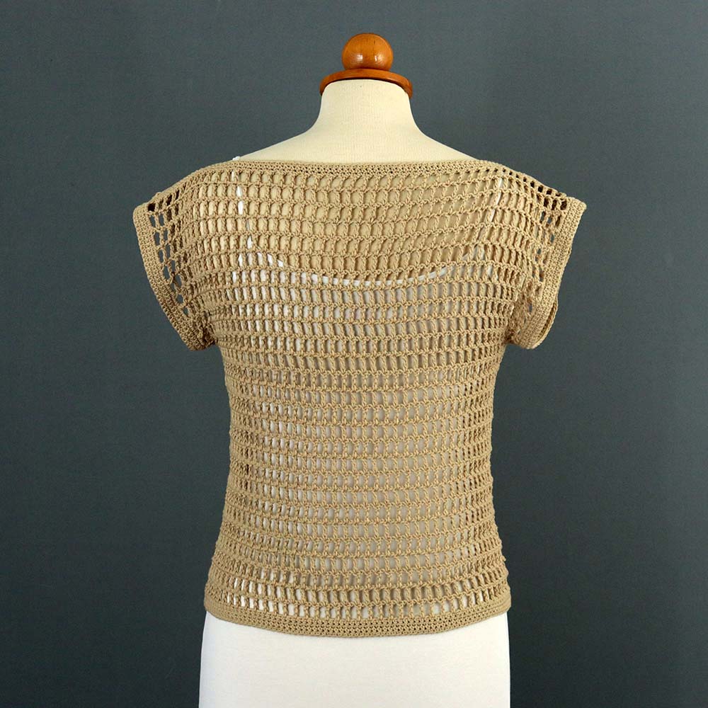 sunset reflections top crochet pattern