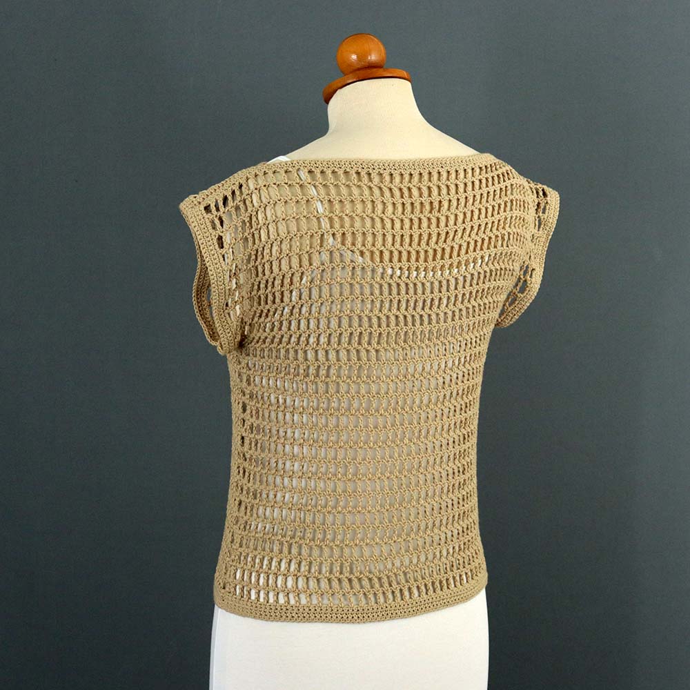 sunset reflections top crochet pattern