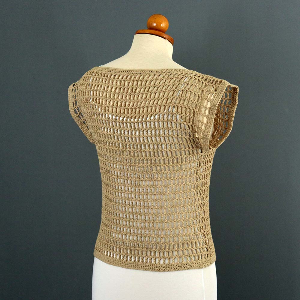 sunset reflections top crochet pattern
