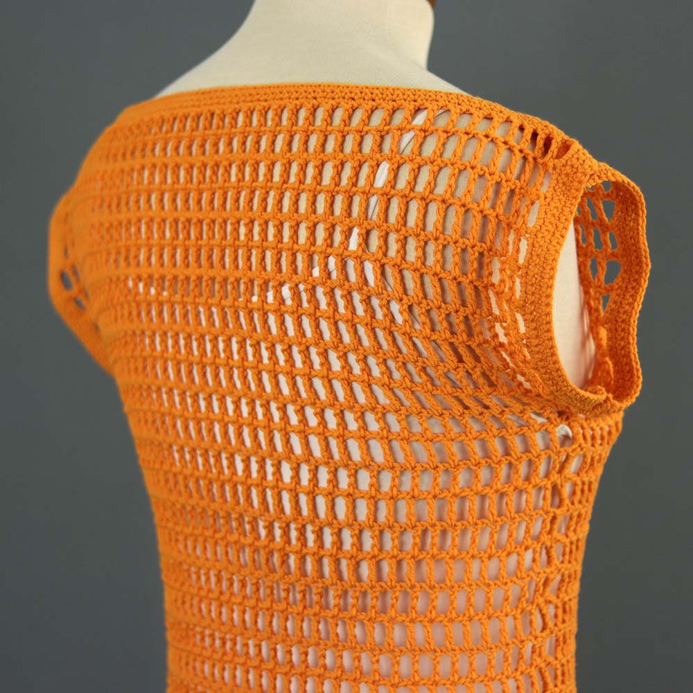sunset reflections top crochet pattern