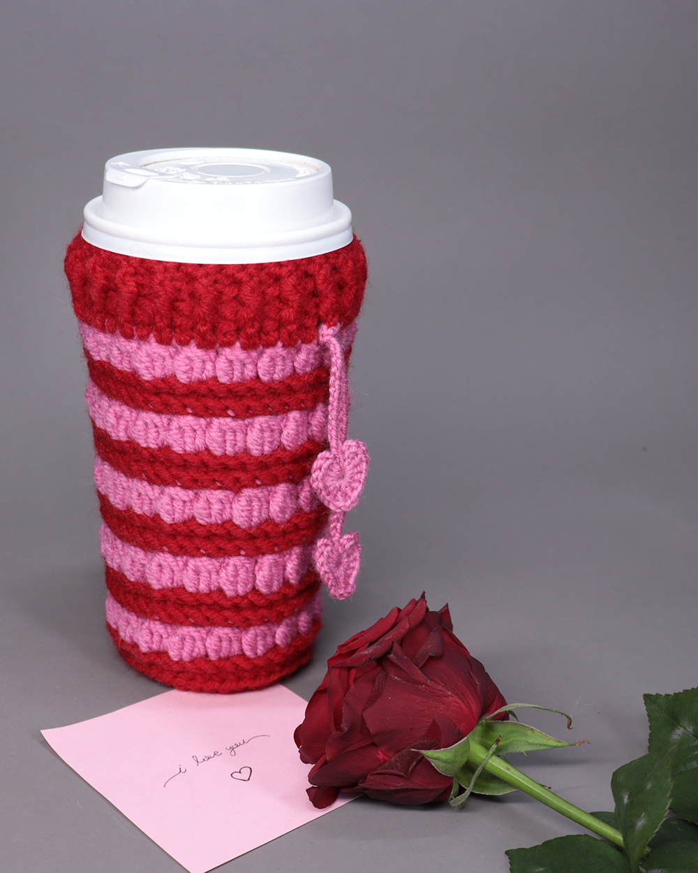 Hooked on Clusters: Crochet Cup Cozies (3 sizes)